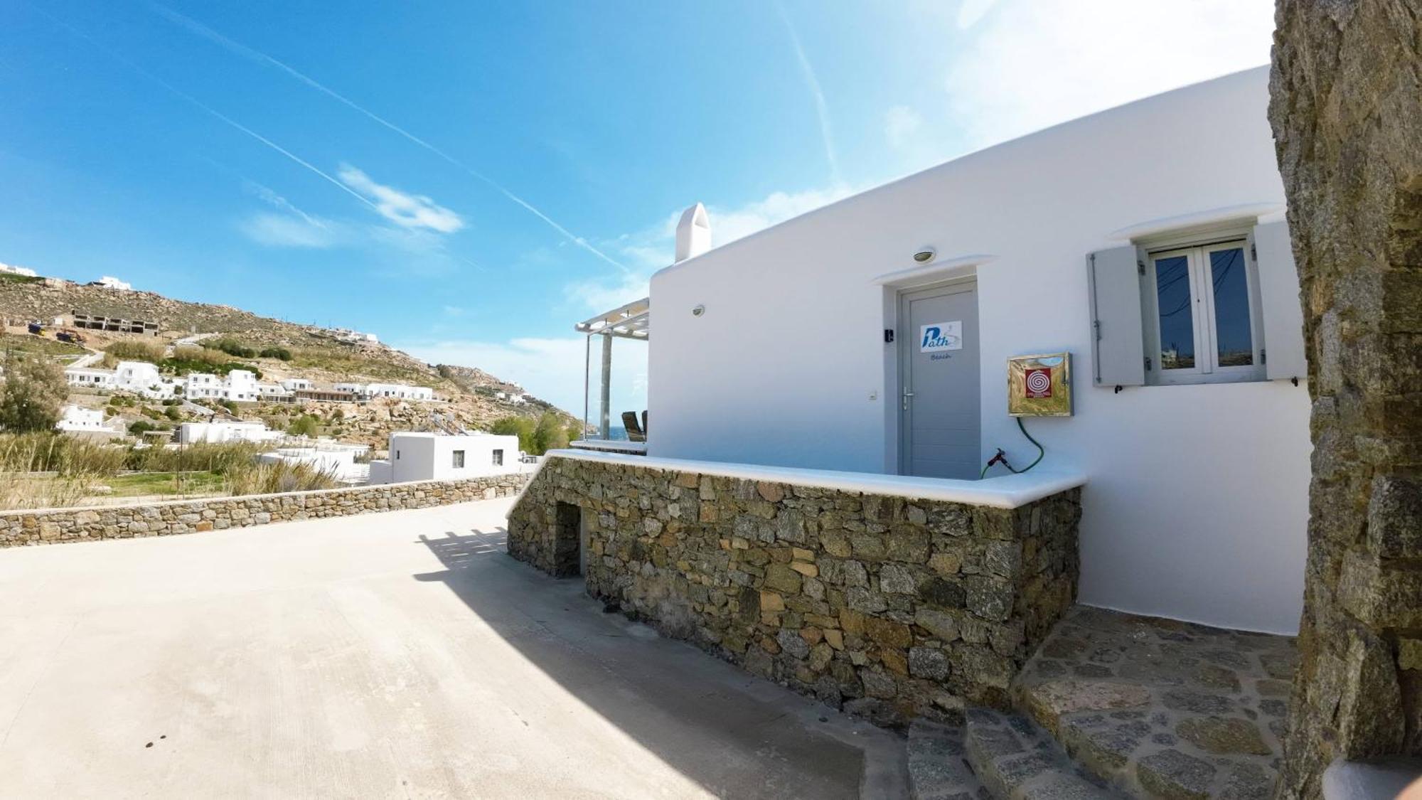 1Path Houses, Super Paradise Mykonos Mykonos Town エクステリア 写真