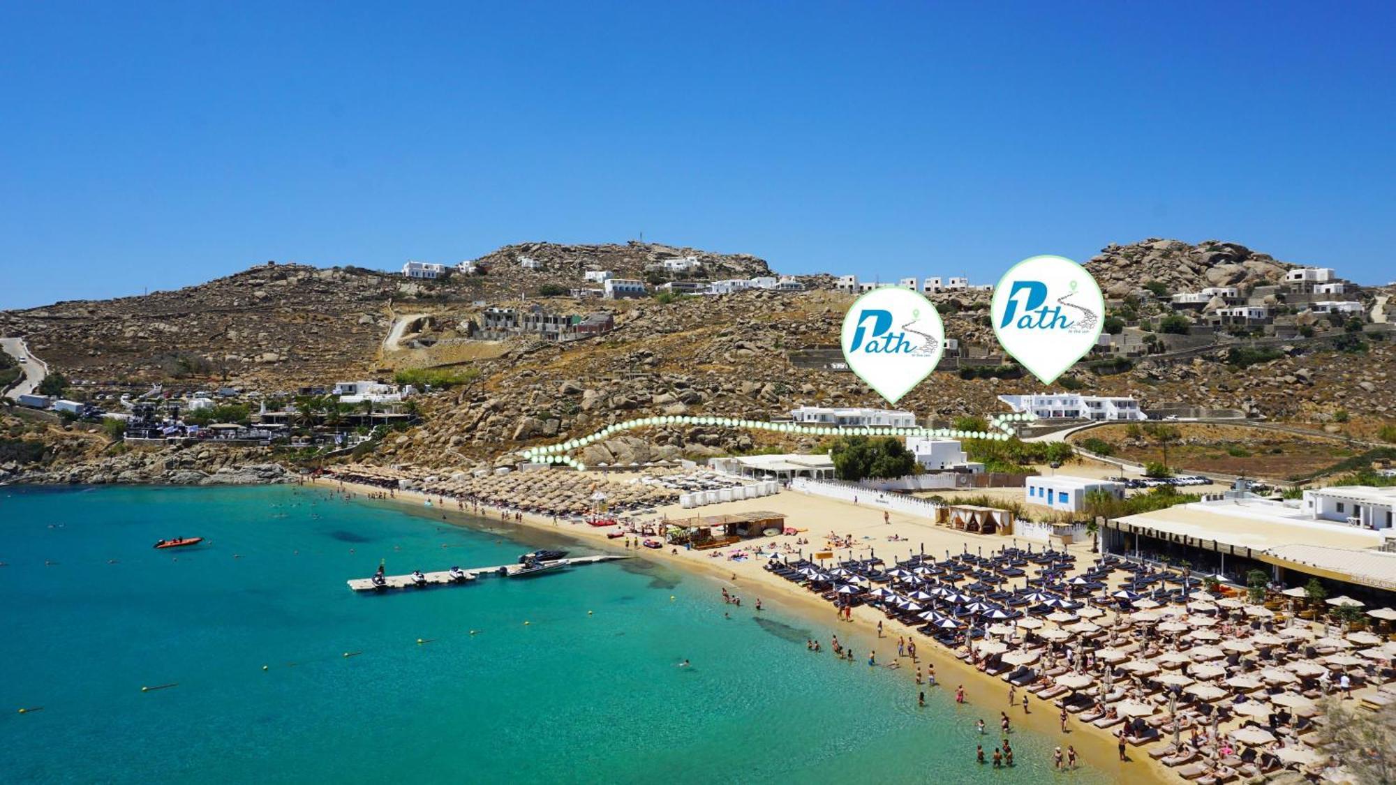1Path Houses, Super Paradise Mykonos Mykonos Town エクステリア 写真